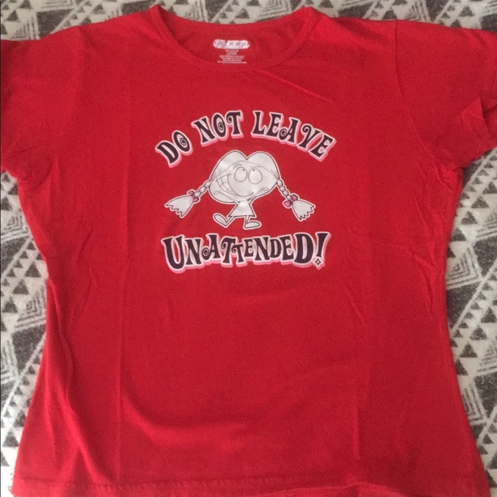 Red tee